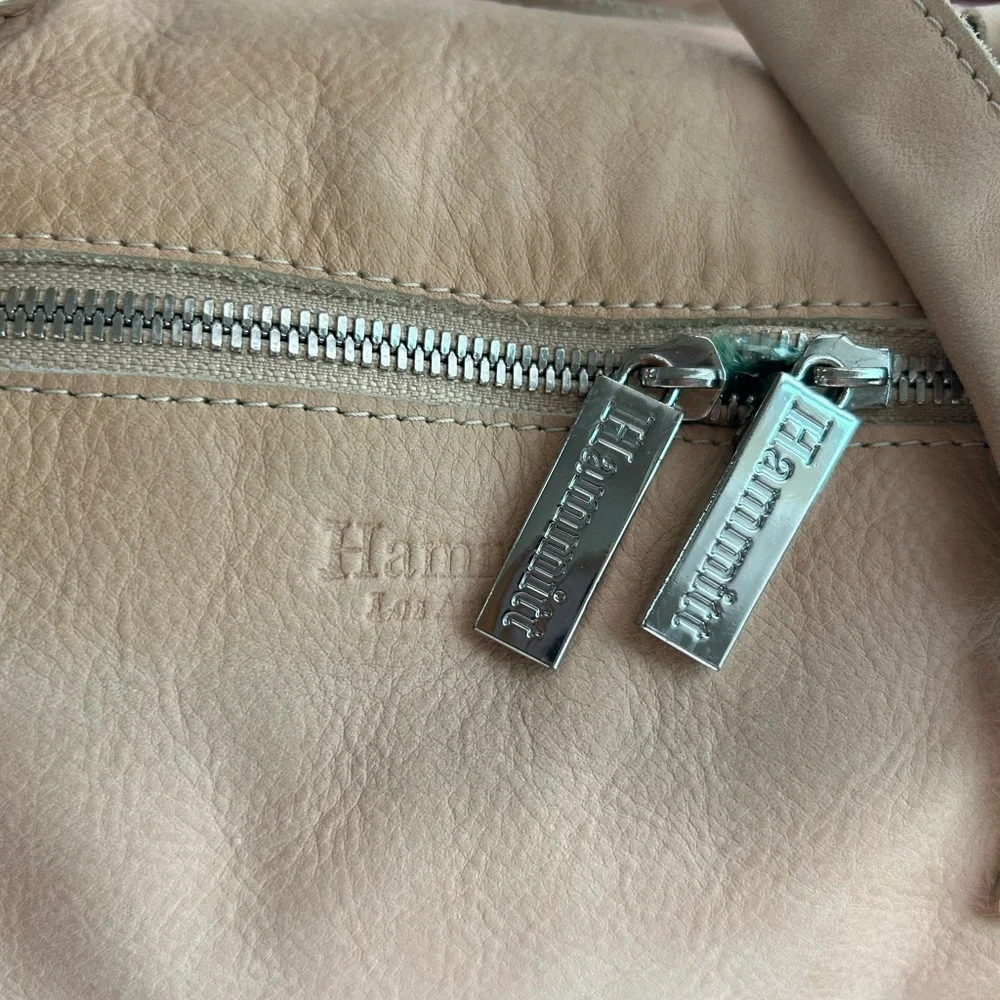 Hammitt pre loved Large Beige Handbag with Silver Accents - Picture 1 of 11